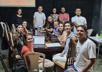 Artistas e agentes culturais participam de oficina de portfólios com designer Franco Mathson em Natal